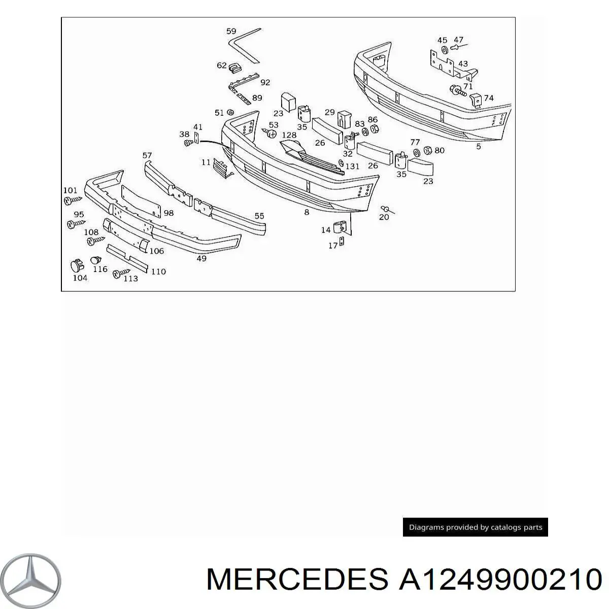  Mercedes A1249900210 preço, a partir de 8,14 USD