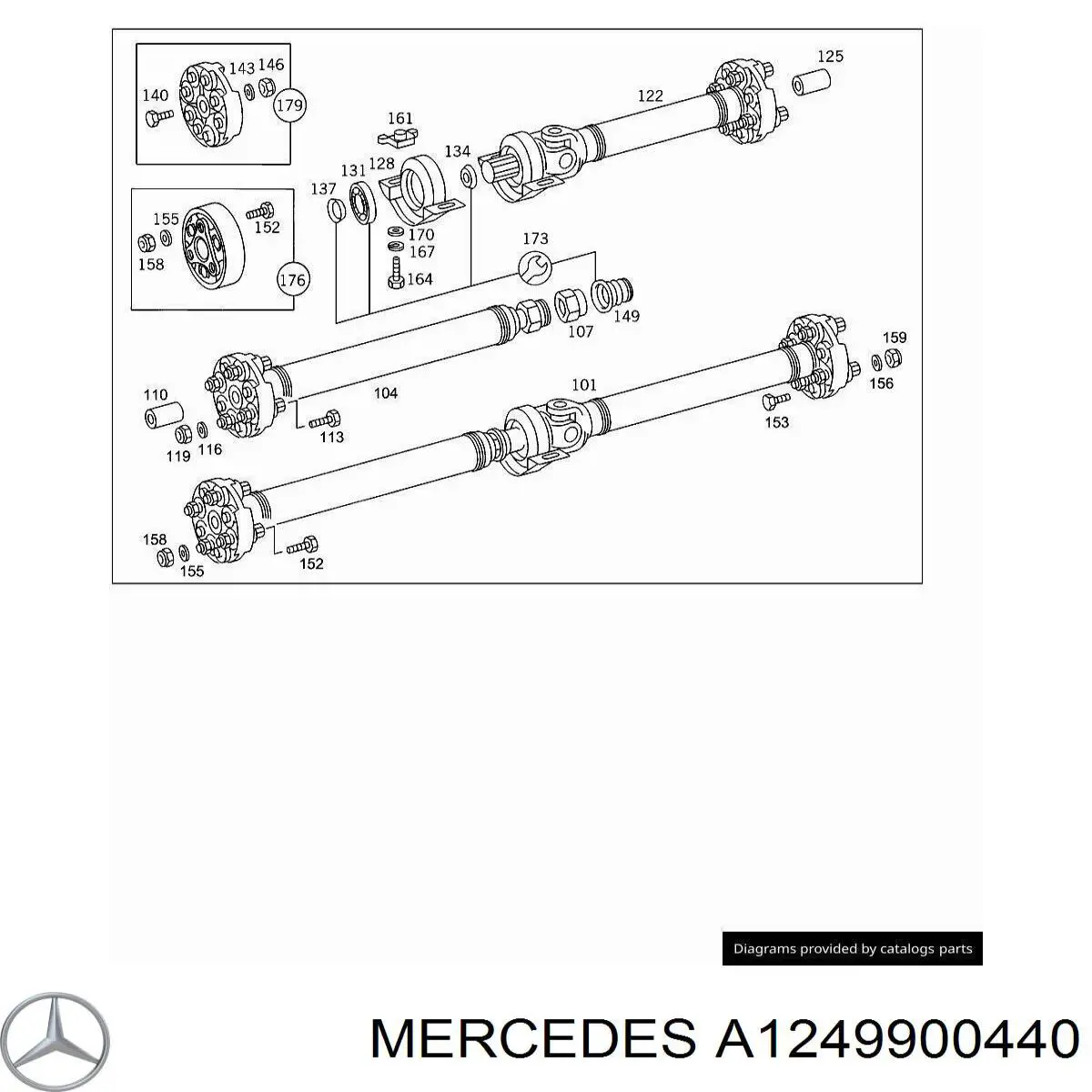 A1249900440 Mercedes 