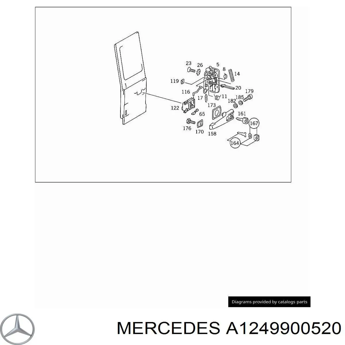 A1249900520 Mercedes 