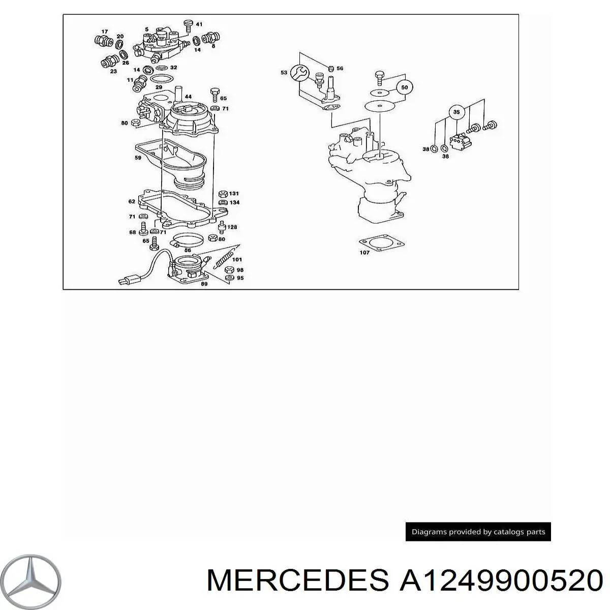  Mercedes A1249900520 preço, a partir de 12,54 USD