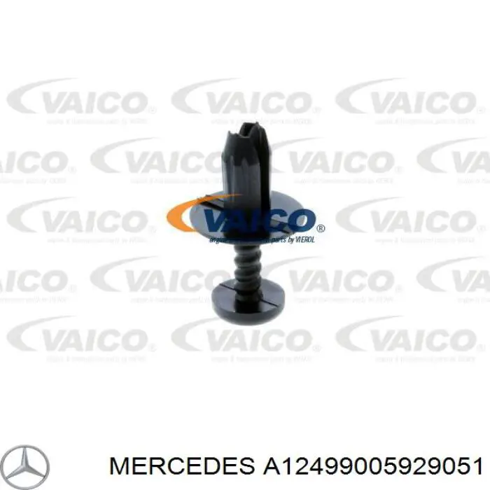 Cápsula (prendedor) de fixação de revestimento da porta Mercedes A0039970486 preço, a partir de 2,63 USD
