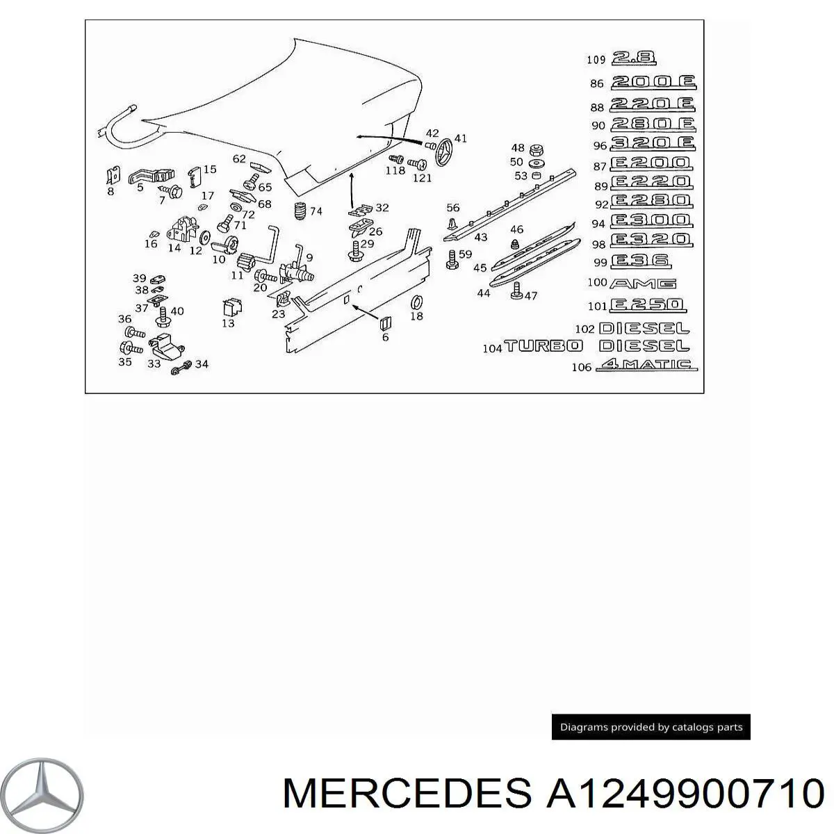  Mercedes A1249900710 preço, a partir de 13,84 USD