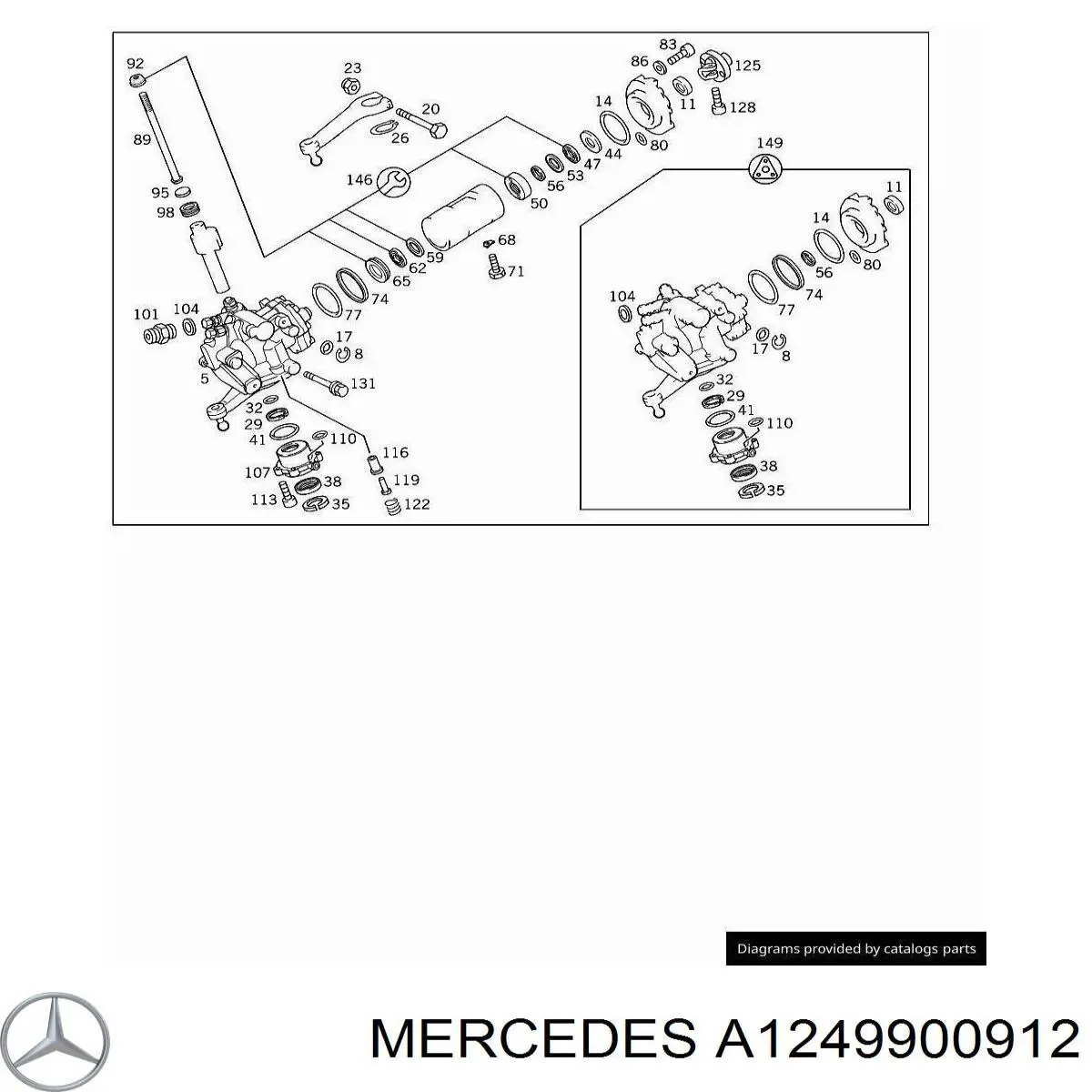 A1249900912 Mercedes 