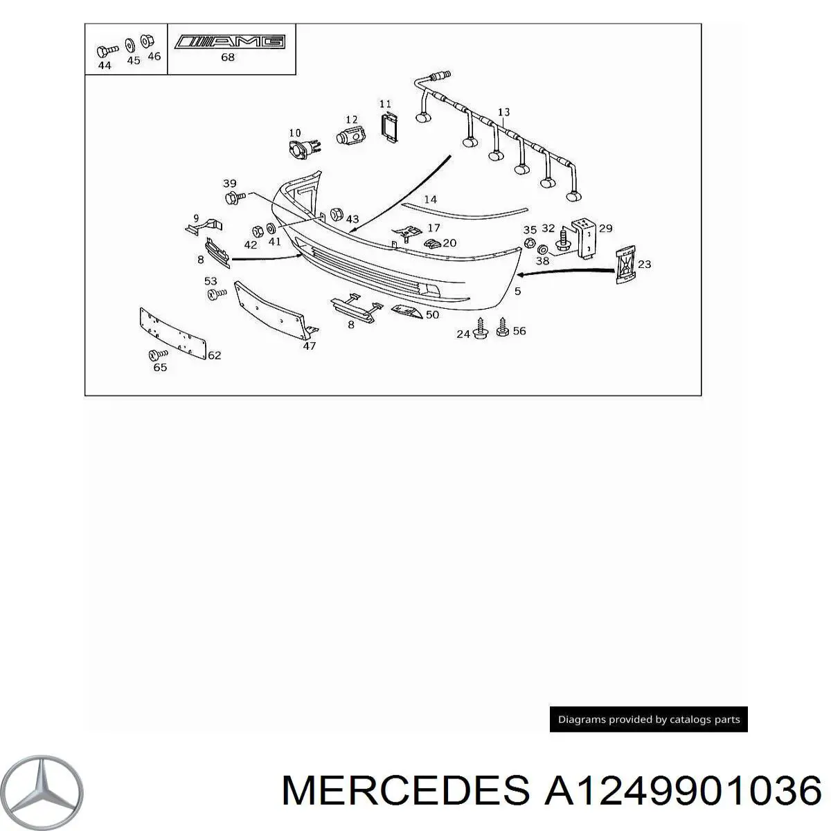  Mercedes A1249901036 preço, a partir de  