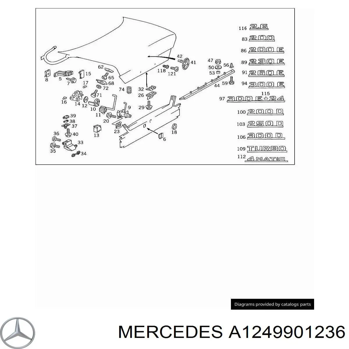 A1249901236 Mercedes 
