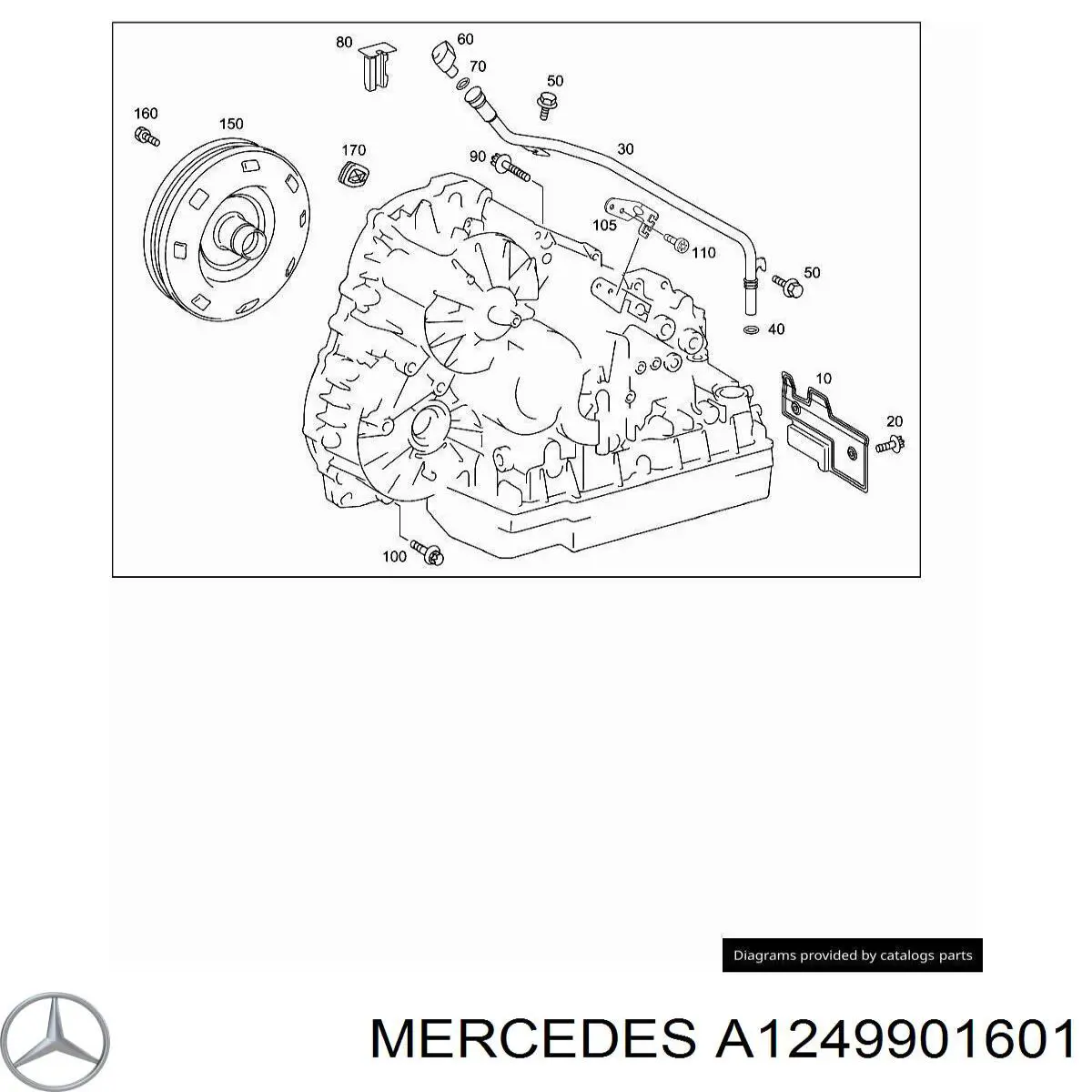 A1249901601 Mercedes 
