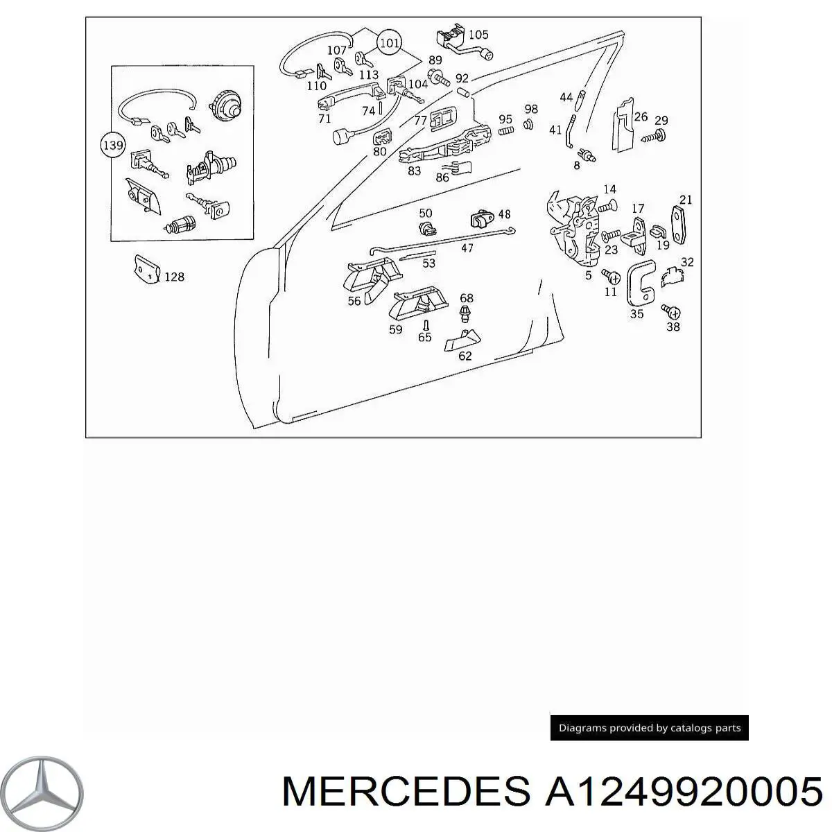 A1249920005 Mercedes 