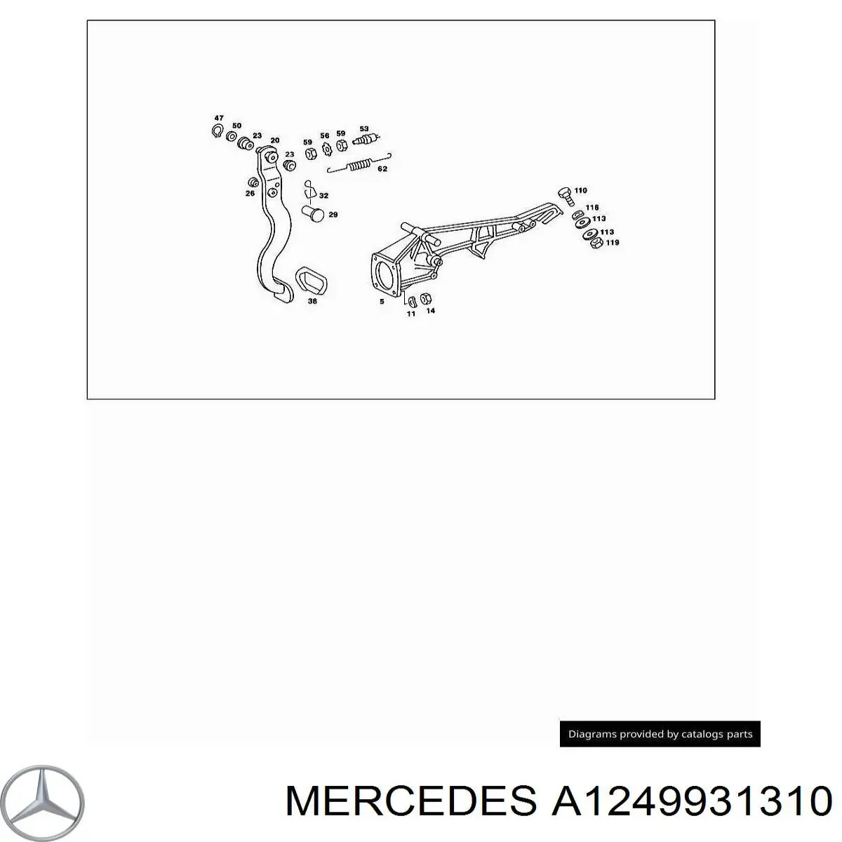 A1249931310 Mercedes 