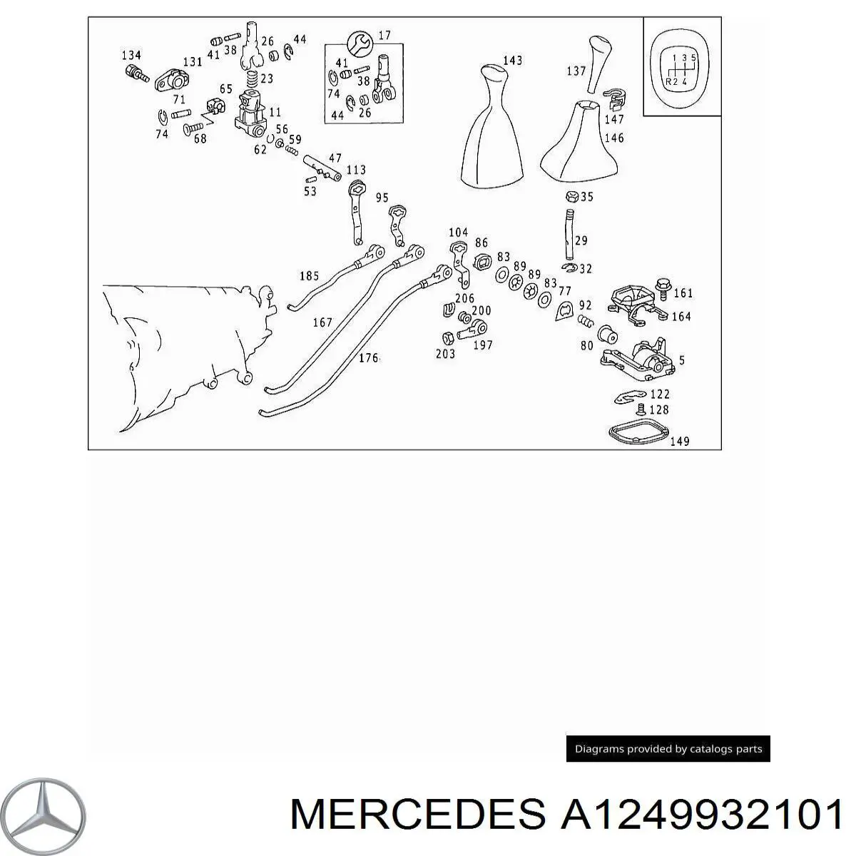 A1249932101 Mercedes 