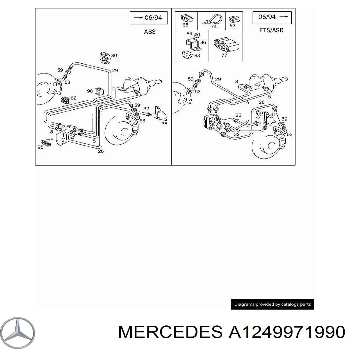 Compre A1249971990 Mercedes 