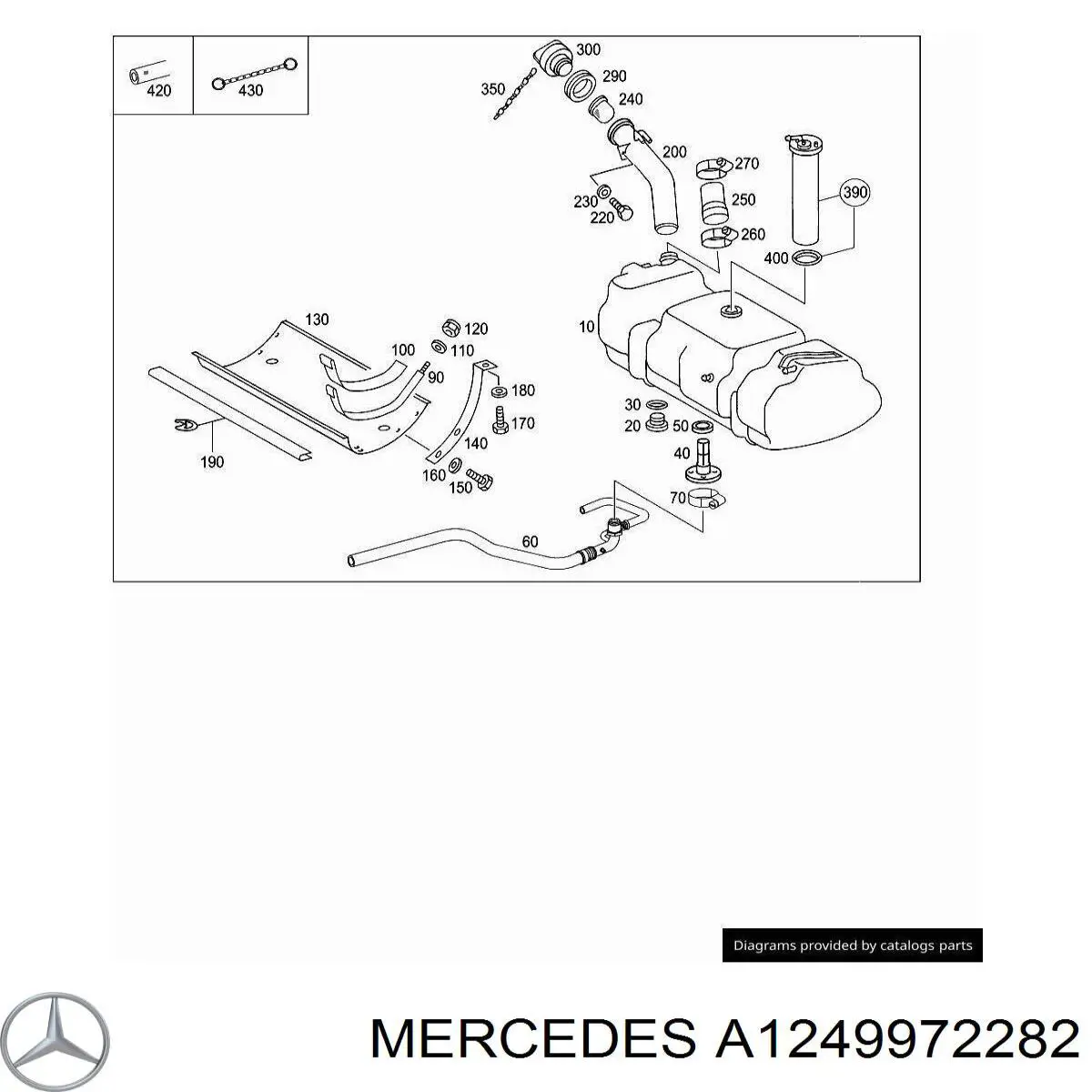  Mercedes A1249972282 preço, a partir de 4,62 USD