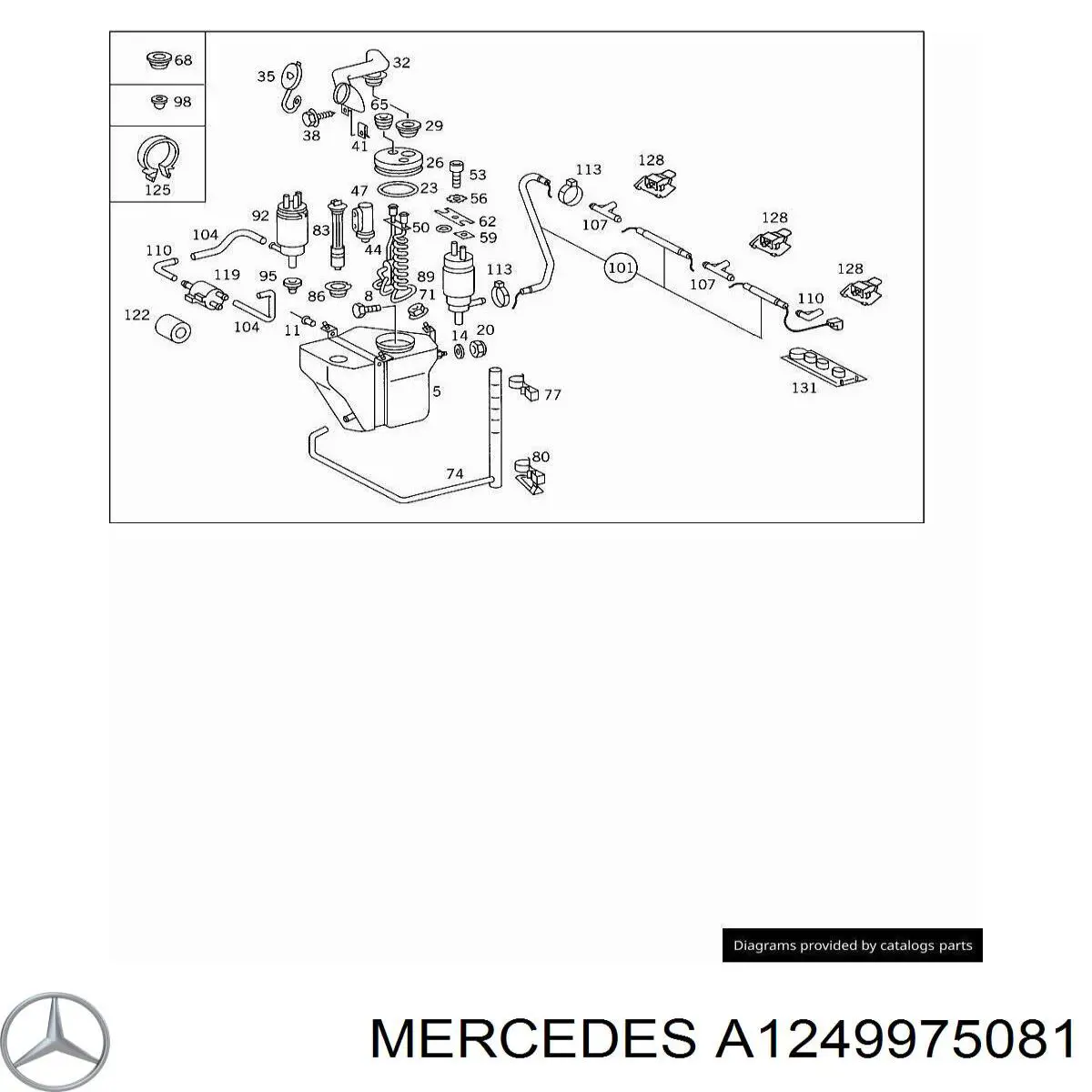 A1249975081 Mercedes 