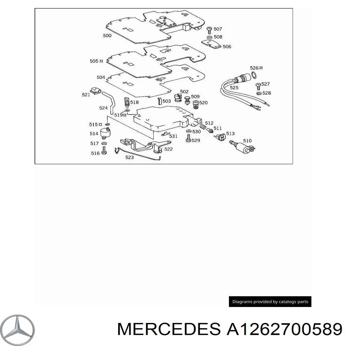  Mercedes A1262700589 preço, a partir de 46,34 USD