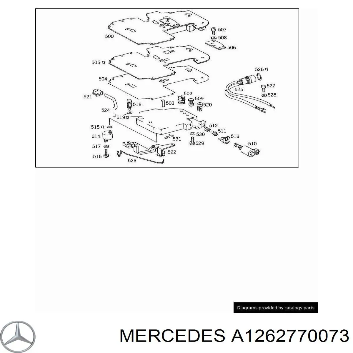  Mercedes A1262770073 preço, a partir de 4,91 USD