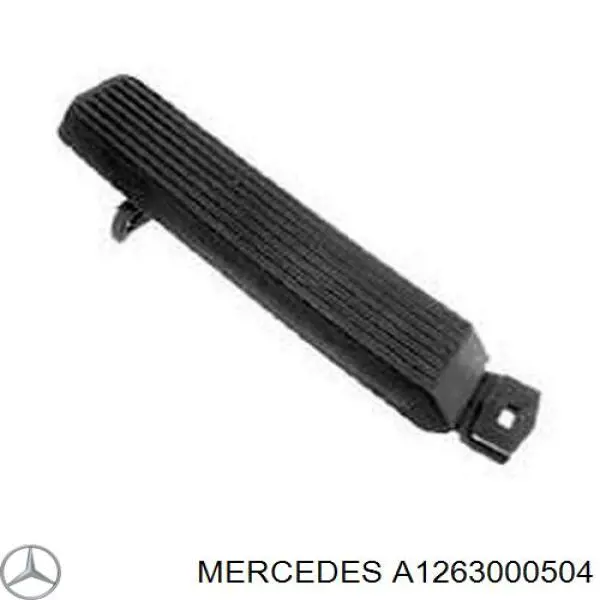 Pedal de gás (de acelerador) Mercedes A1263000504 preço, a partir de 15,39 USD