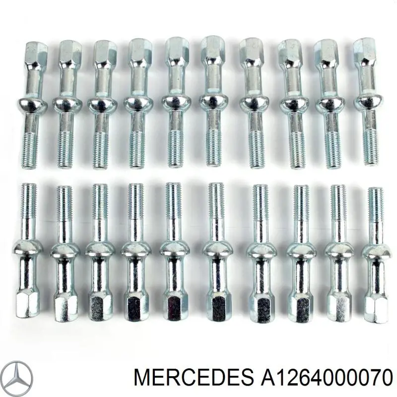 Compre A1264000070 Mercedes Parafuso de roda