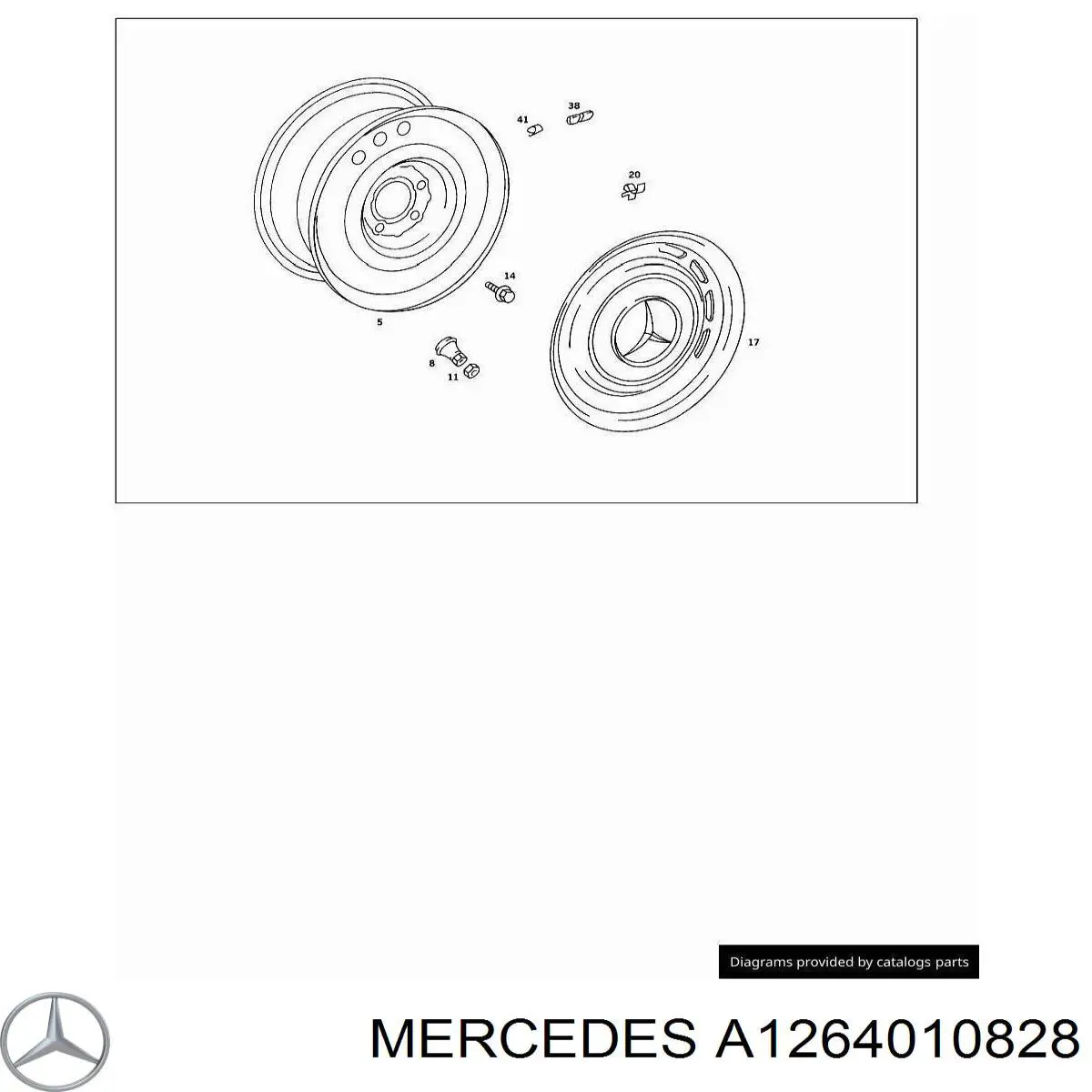 Compre A1264010828 Mercedes 