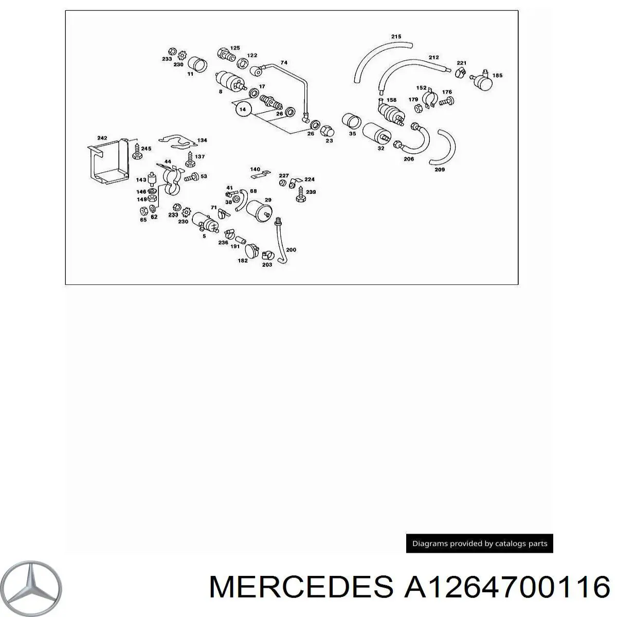 A1264700116 Mercedes 