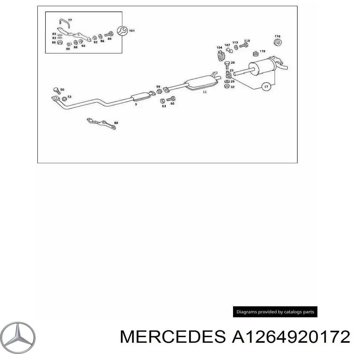 Compre A1264920172 Mercedes 