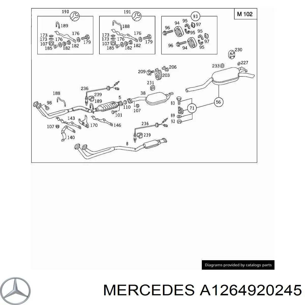 Compre A1264920245 Mercedes 