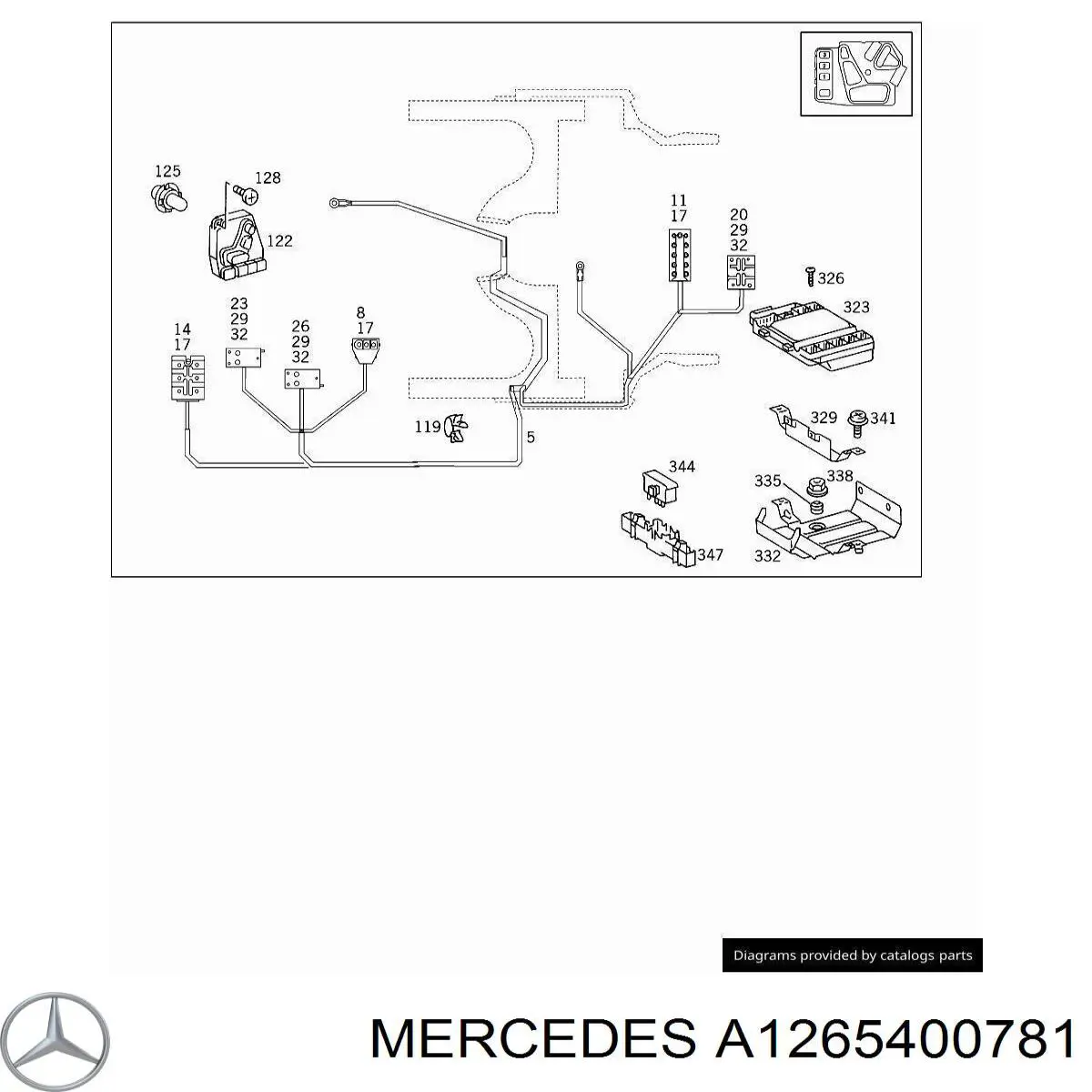 A0005401305 Mercedes 