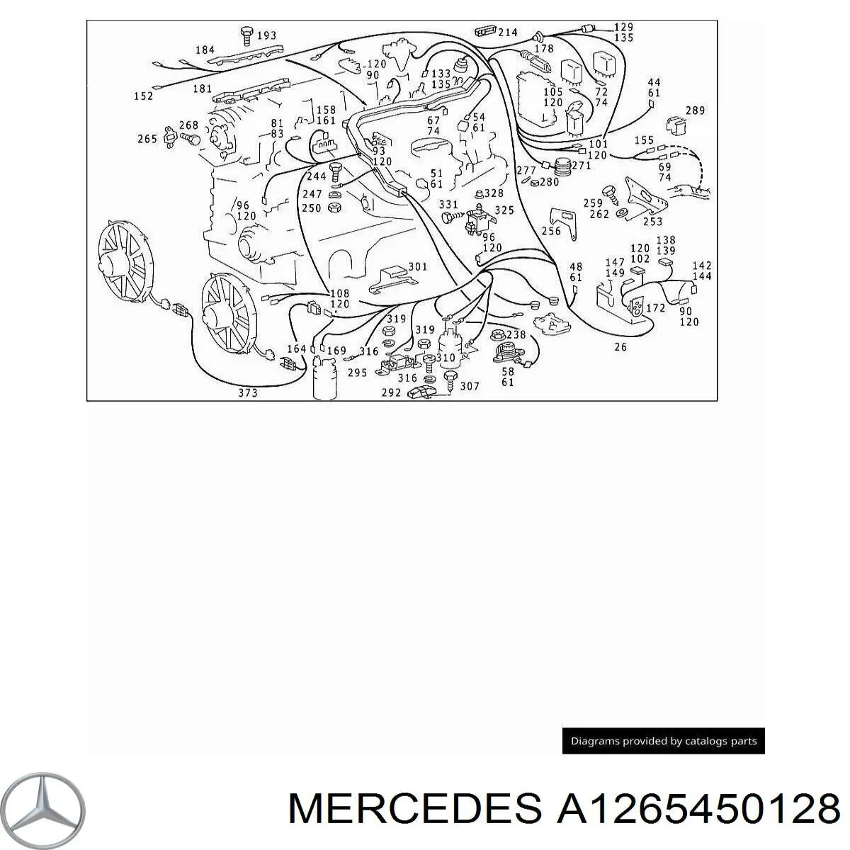 Compre A1265450128 Mercedes 