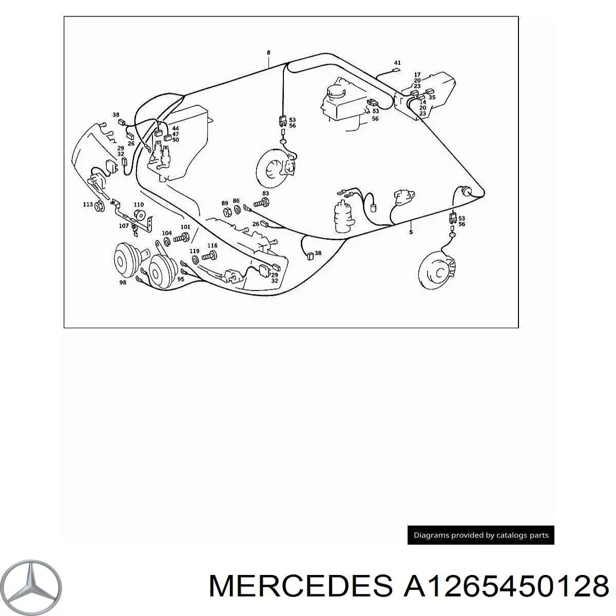  Mercedes A1265450128 preço, a partir de 17,06 USD