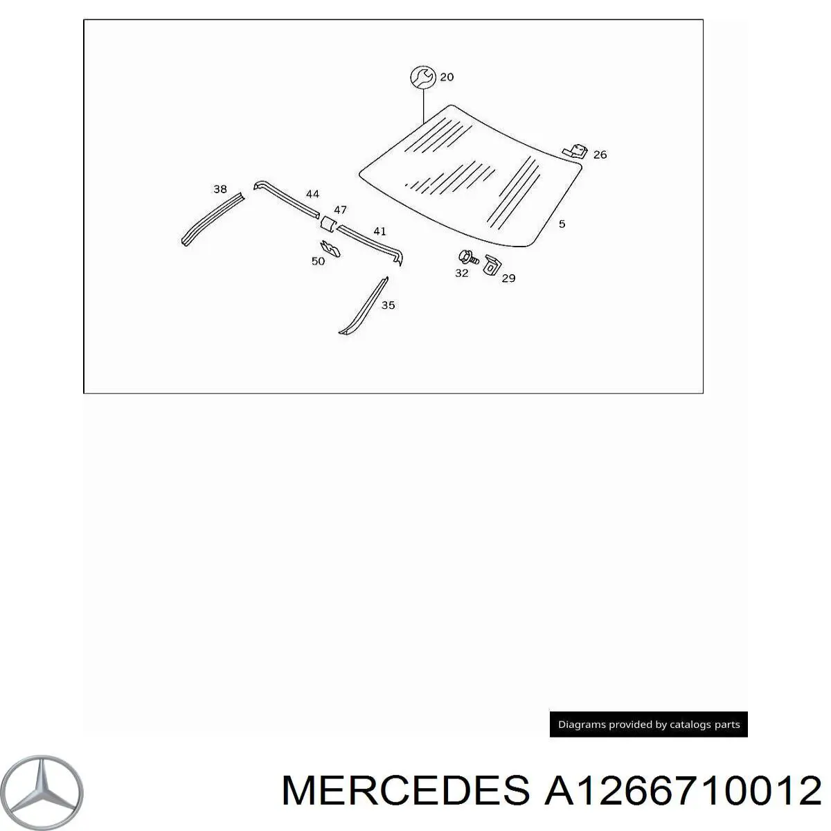 A1246710012 Mercedes 