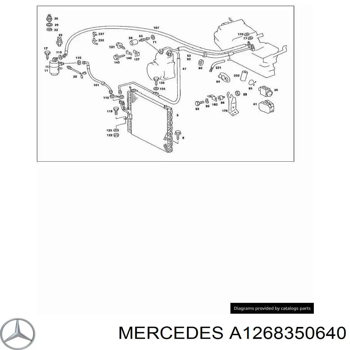 A1238350440 Mercedes 