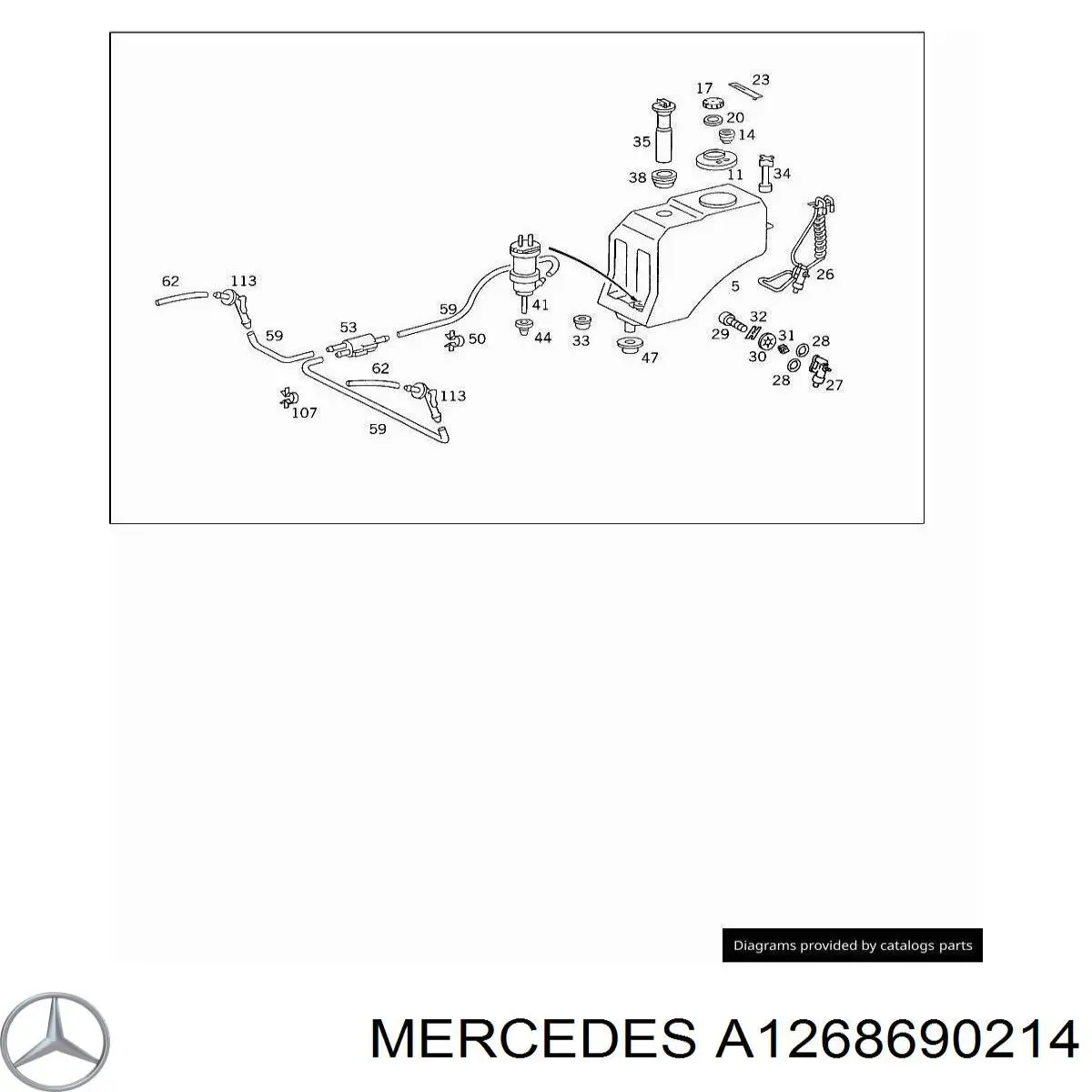  Mercedes A1268690214 preço, a partir de 13,81 USD