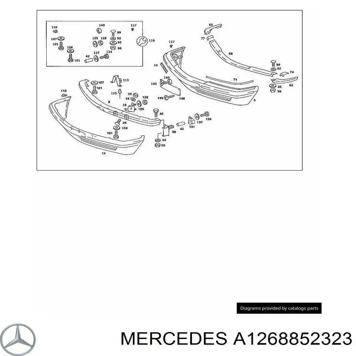 A1268852323 Mercedes 