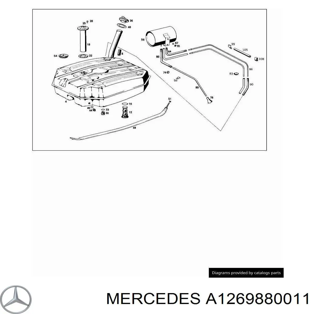  Mercedes A1269880011 preço, a partir de 17,41 USD