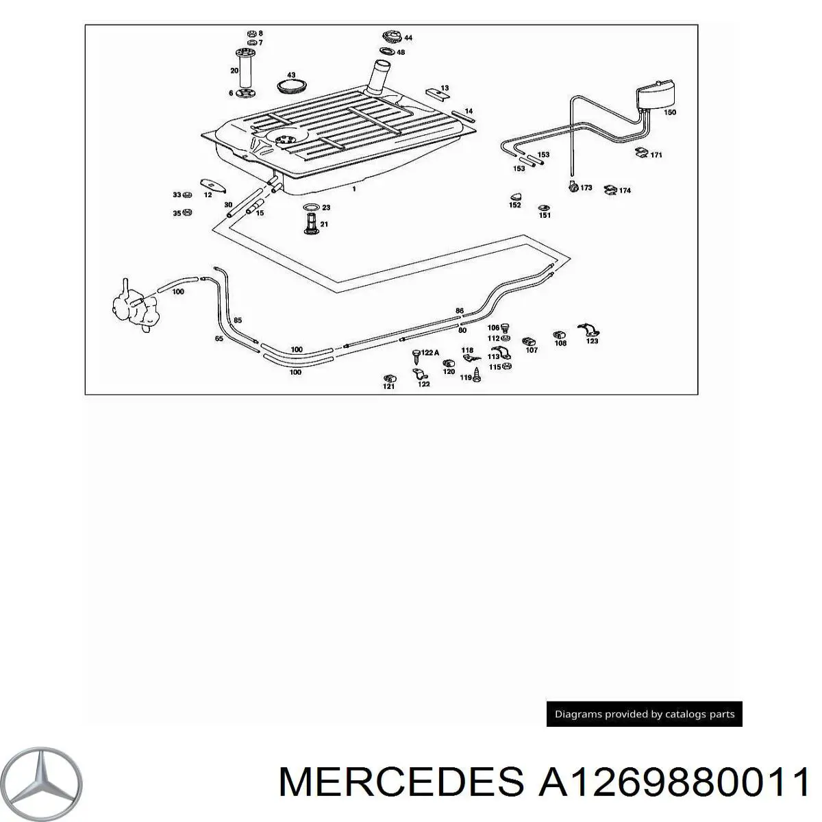 Compre A1269880011 Mercedes 