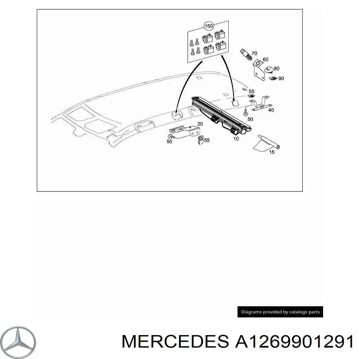 Compre A1269901291 Mercedes 
