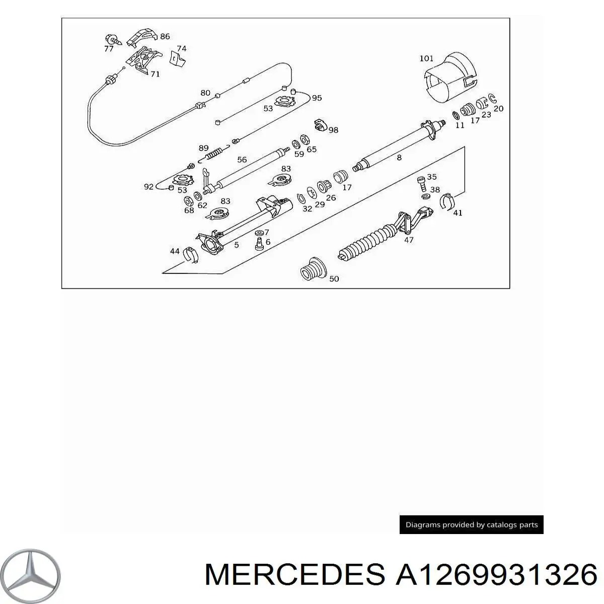  Mercedes A1269931326 preço, a partir de 9,24 USD