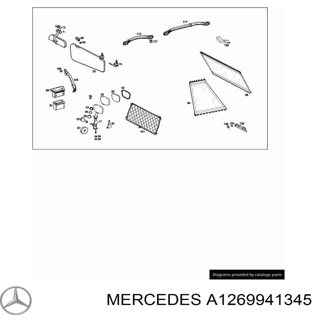  Mercedes A1269941345 preço, a partir de 3,13 USD
