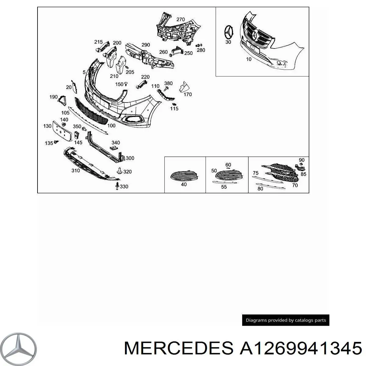 Compre A1269941345 Mercedes 