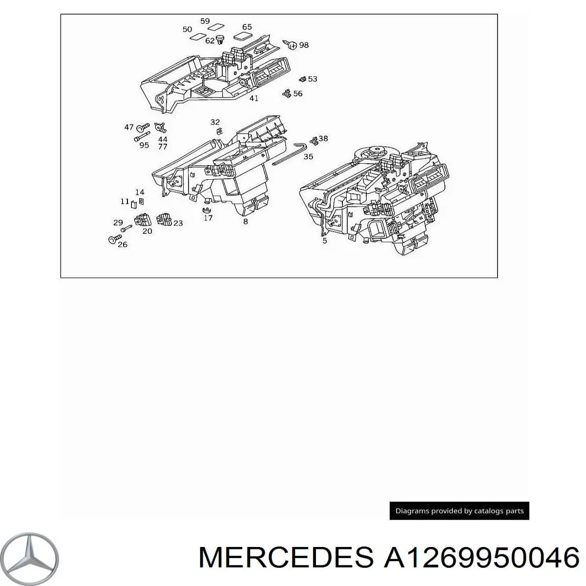  Mercedes A1269950046 preço, a partir de 3,55 USD