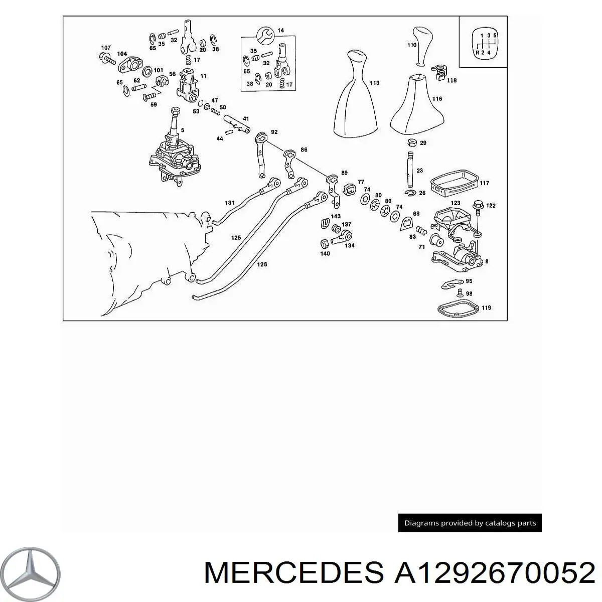 A1292670052 Mercedes 