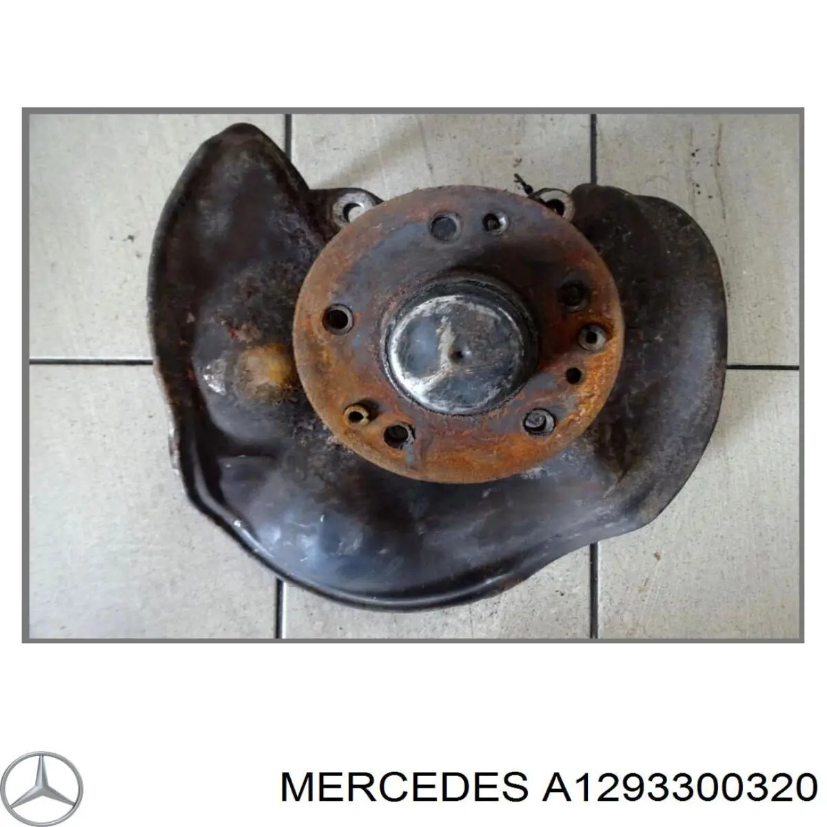 Pino moente (extremidade do eixo) dianteiro direito Mercedes A1293300320 preço, a partir de 633,10 USD