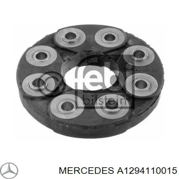 Acoplamento elástico do veio de transmissão A1294110015 Mercedes