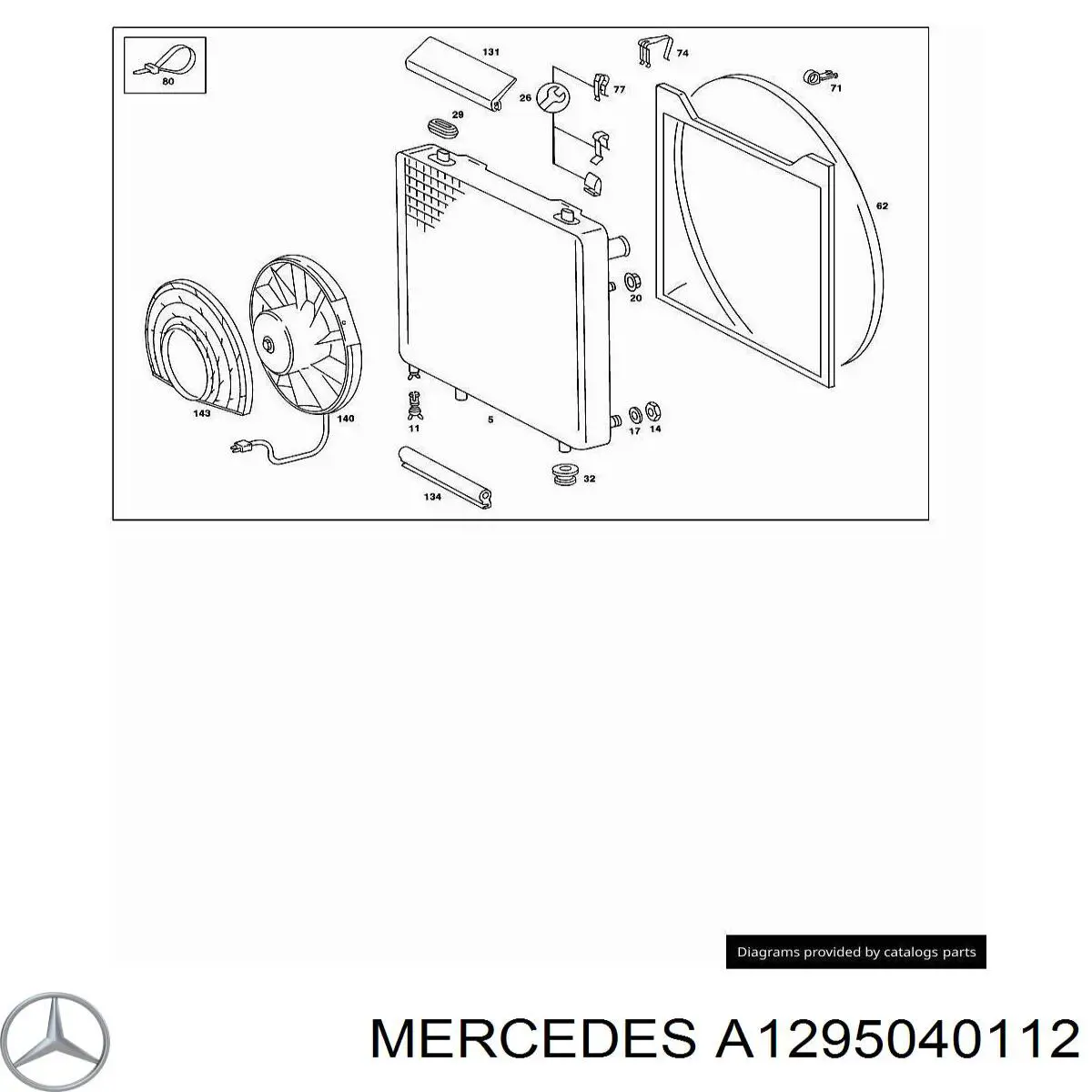  Mercedes A1295040112 preço, a partir de 13,21 USD