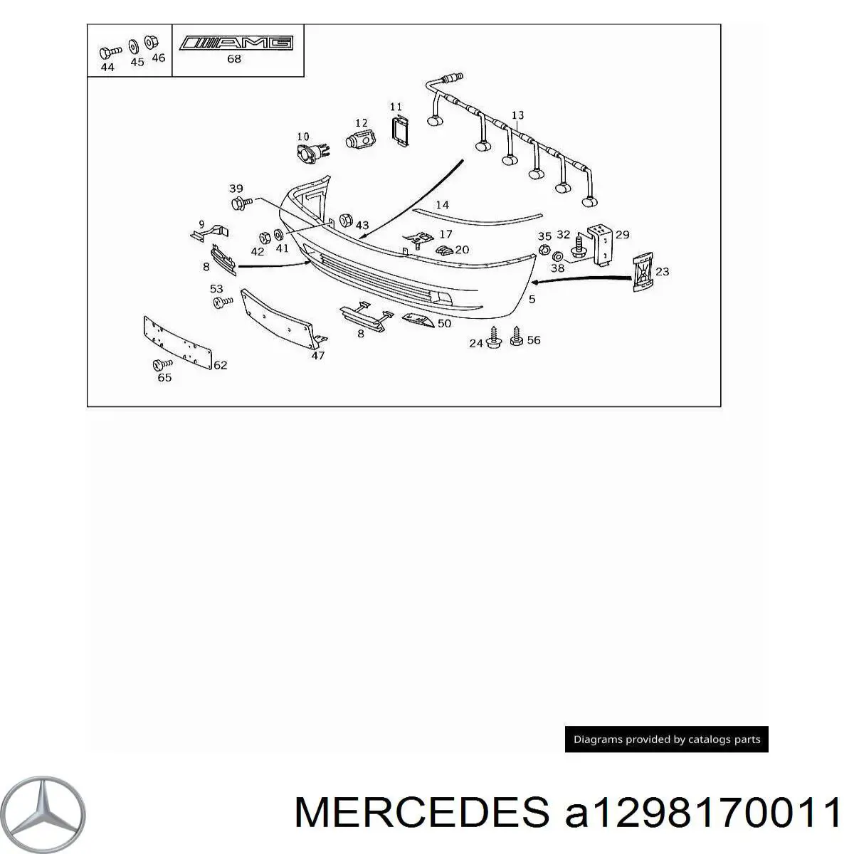 Mercedes A1298170011 preço, a partir de 89,62 USD