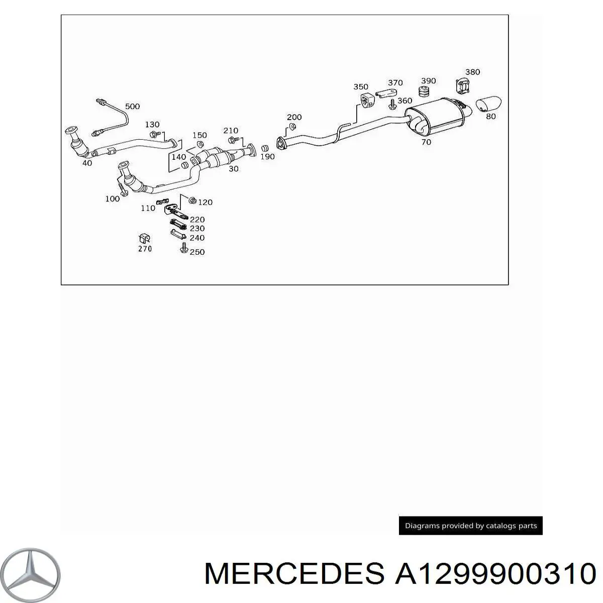 Compre A1299900310 Mercedes 
