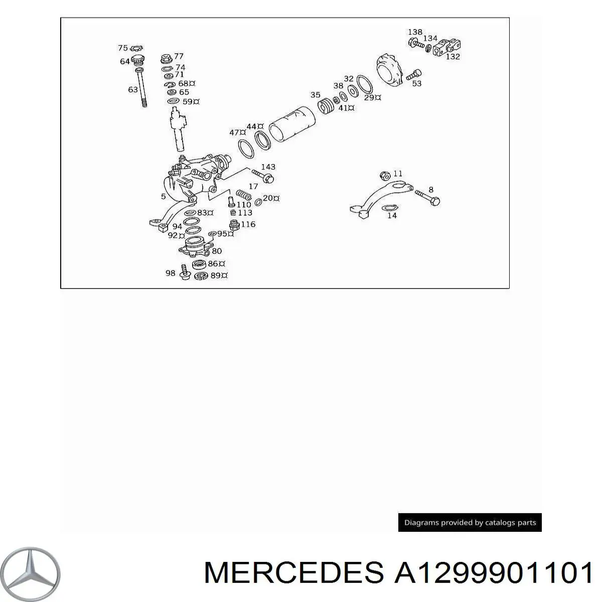  Mercedes A1299901101 preço, a partir de 22,57 USD