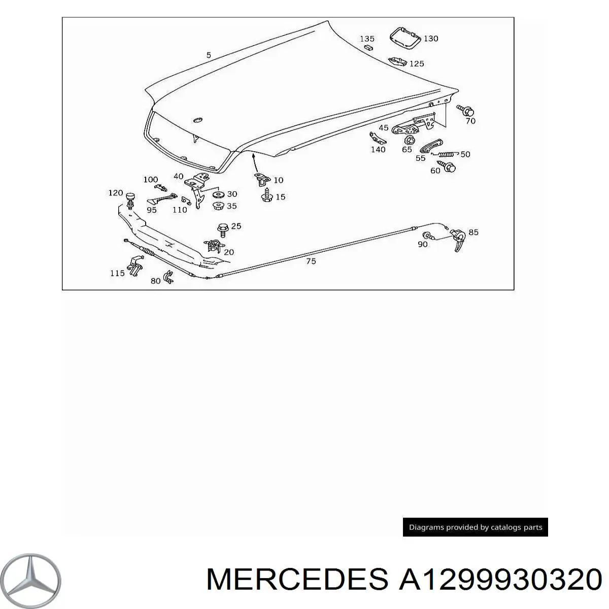  Mercedes A1299930320 preço, a partir de 17,64 USD