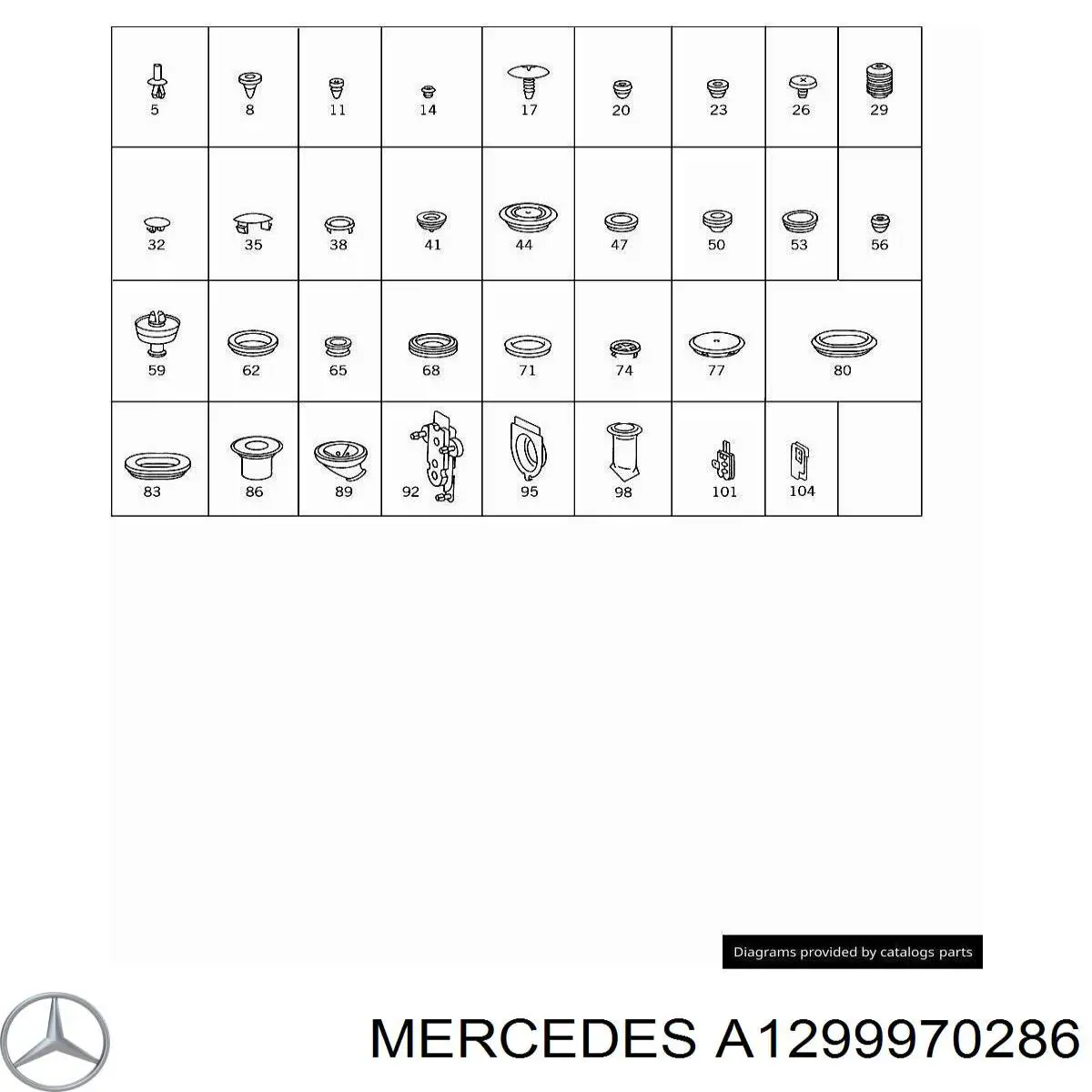 A1299970286 Mercedes 