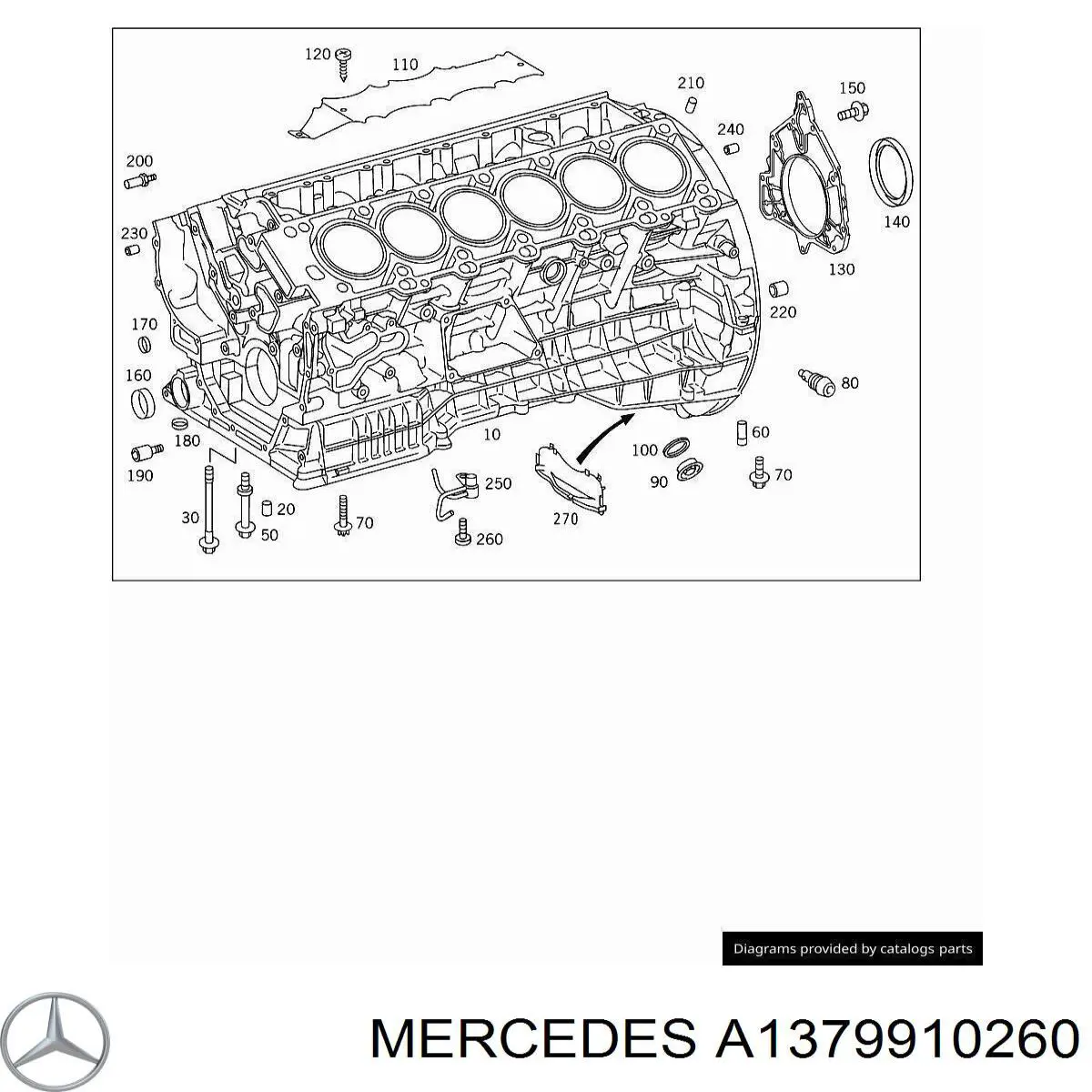A1379910260 Mercedes 