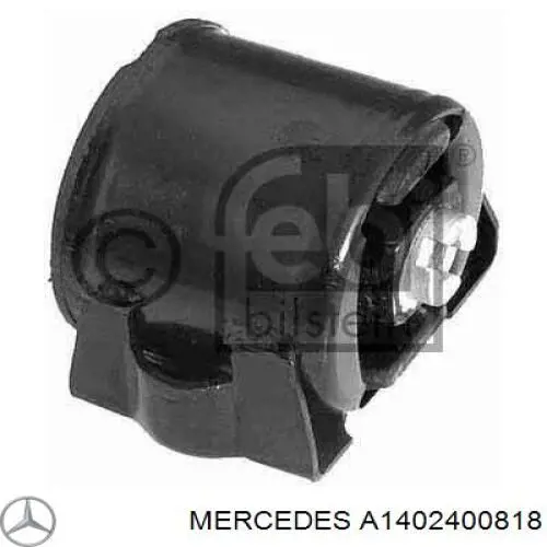 Compre A1402400818 Mercedes Coxim dianteiro de transmissão (suporte da caixa de mudança)