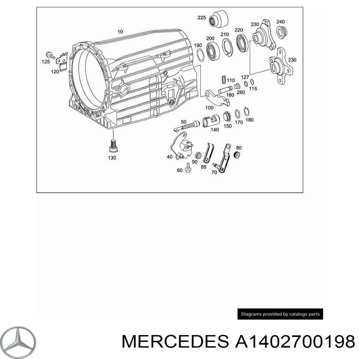 Filtro da Caixa Automática de Mudança Mercedes A1402700198 preço, a partir de 12,19 USD